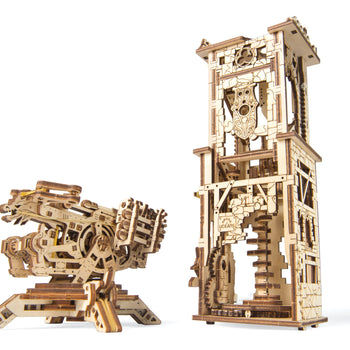 Archballista-Tower - build your own working model by UGears - UGEARS Mechanical Models