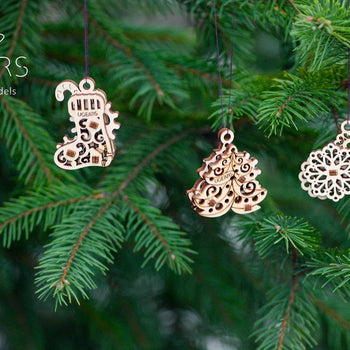 U-Fidgets-Happy New Gear (4 PCS) - build your own moving model by UGears - UGears