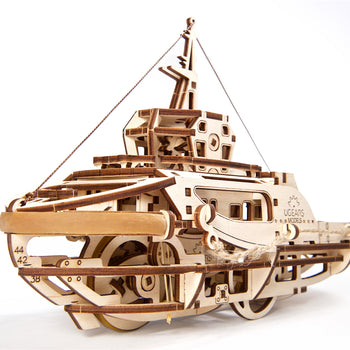 Tugboat  - build your own moving model by UGears - UGears