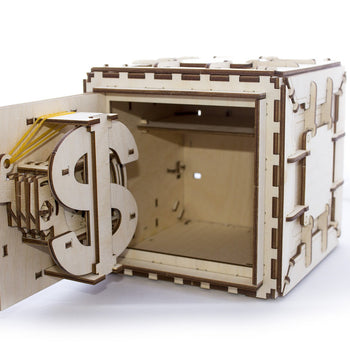 Safe - build your own working model by UGears - UGEARS Mechanical Models