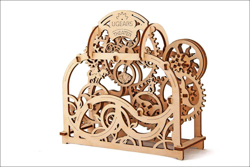 Theater - build your own moving model by UGears | Ugears.Online